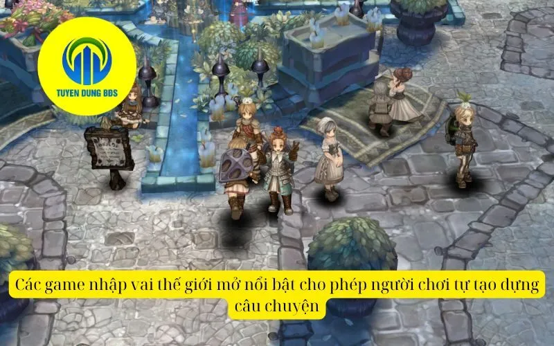 Các game nhập vai thế giới mở nổi bật cho phép người chơi tự tạo dựng câu chuyện