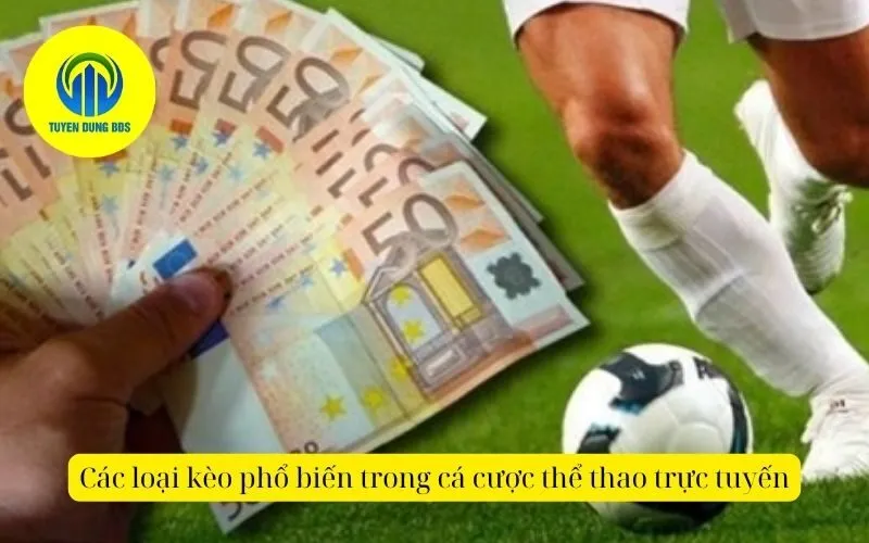Các loại kèo phổ biến trong cá cược thể thao trực tuyến