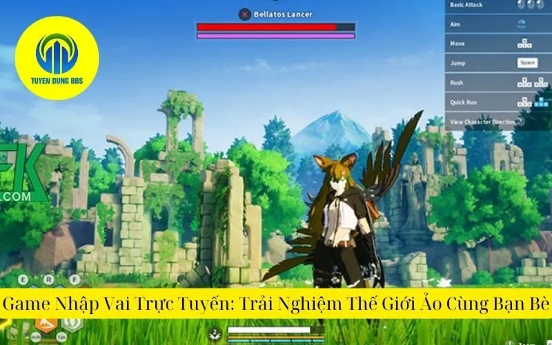 Game Nhập Vai Trực Tuyến Trải Nghiệm Thế Giới Ảo Cùng Bạn Bè