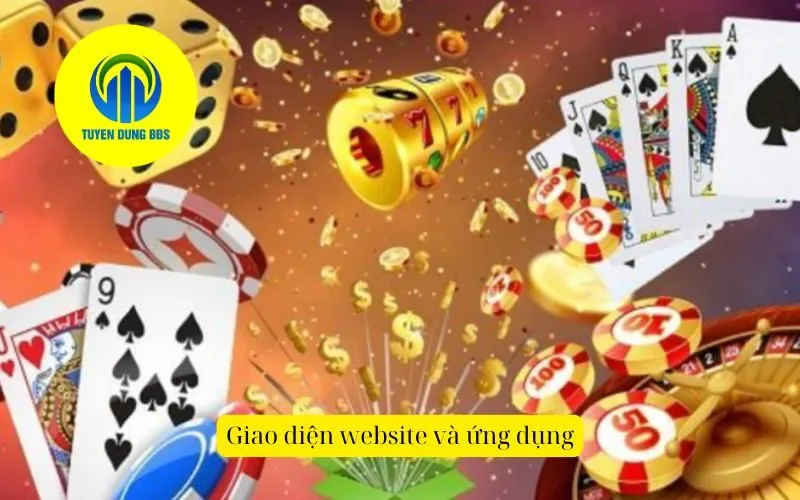 Giao diện website và ứng dụng