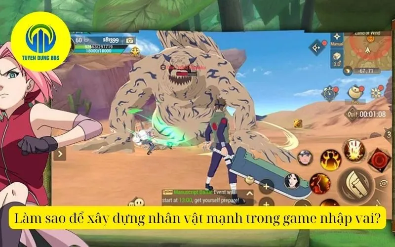 Làm sao để xây dựng nhân vật mạnh trong game nhập vai