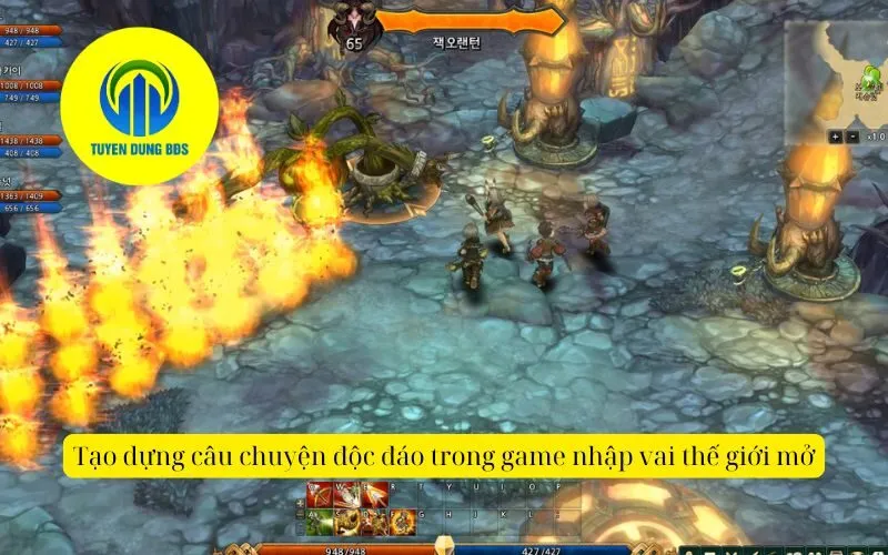 Tạo dựng câu chuyện độc đáo trong game nhập vai thế giới mở