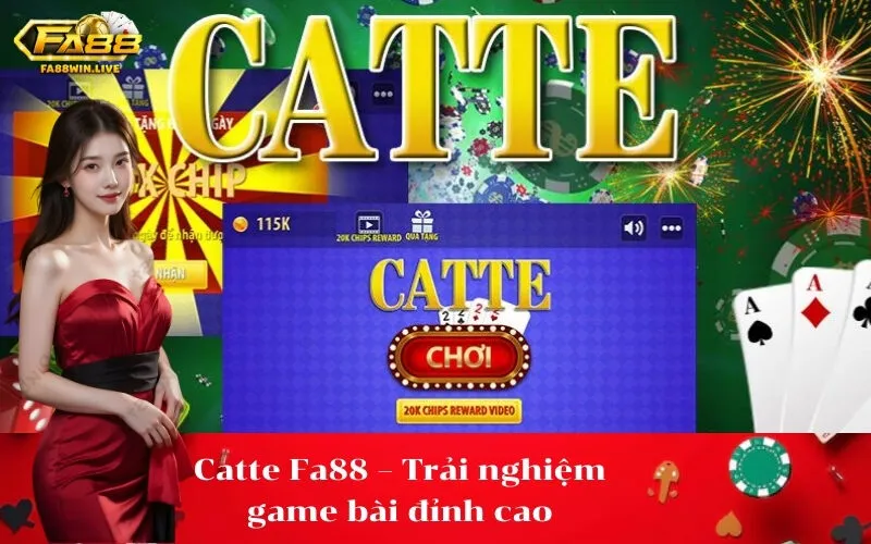Catte Fa88 – Trải nghiệm game bài đỉnh cao