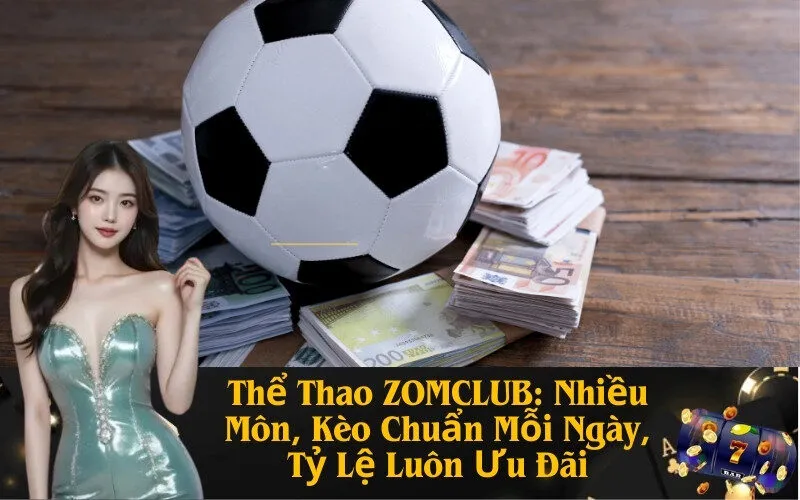 Thể Thao ZOMCLUB: Nhiều Môn, Kèo Chuẩn Mỗi Ngày, Tỷ Lệ Luôn Ưu Đãi