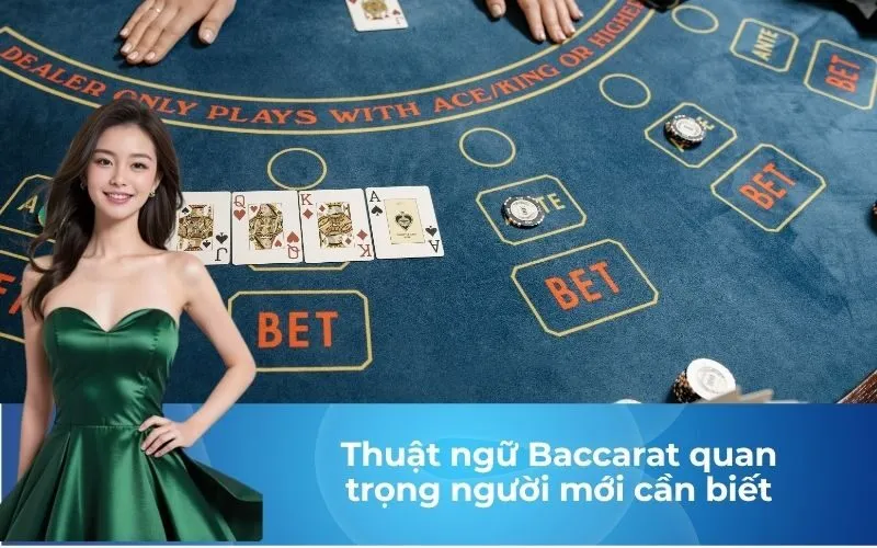 Thuật ngữ Baccarat quan trọng người mới cần biết