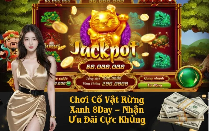Chơi Cổ Vật Rừng Xanh 8Day - Nhận Ưu Đãi Cực Khủng
