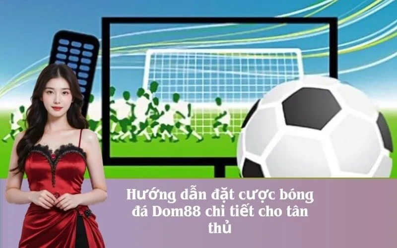 Hướng dẫn đặt cược bóng đá Dom88 chi tiết cho tân thủ