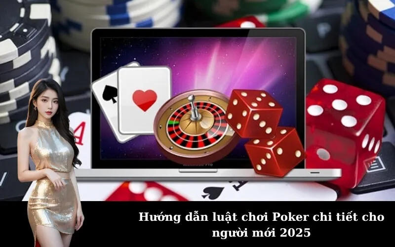 Hướng dẫn luật chơi Poker chi tiết cho người mới 2025